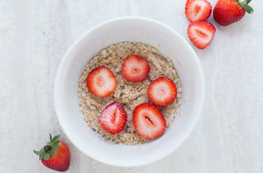 oats-strawberries